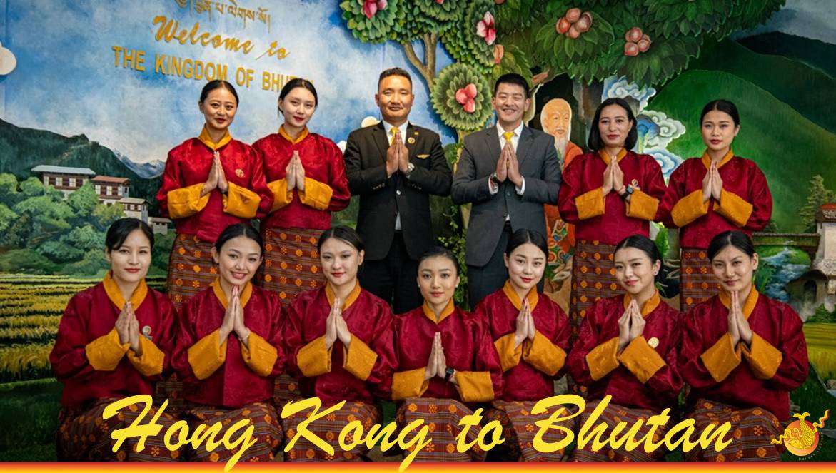 Bhutan Airlines Launches FixedDeparture Direct Service to Hong Kong in